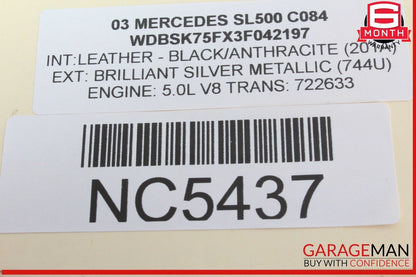 00-06 Mercedes R230 SL500 Voice Command Control Module 2208204785 OEM