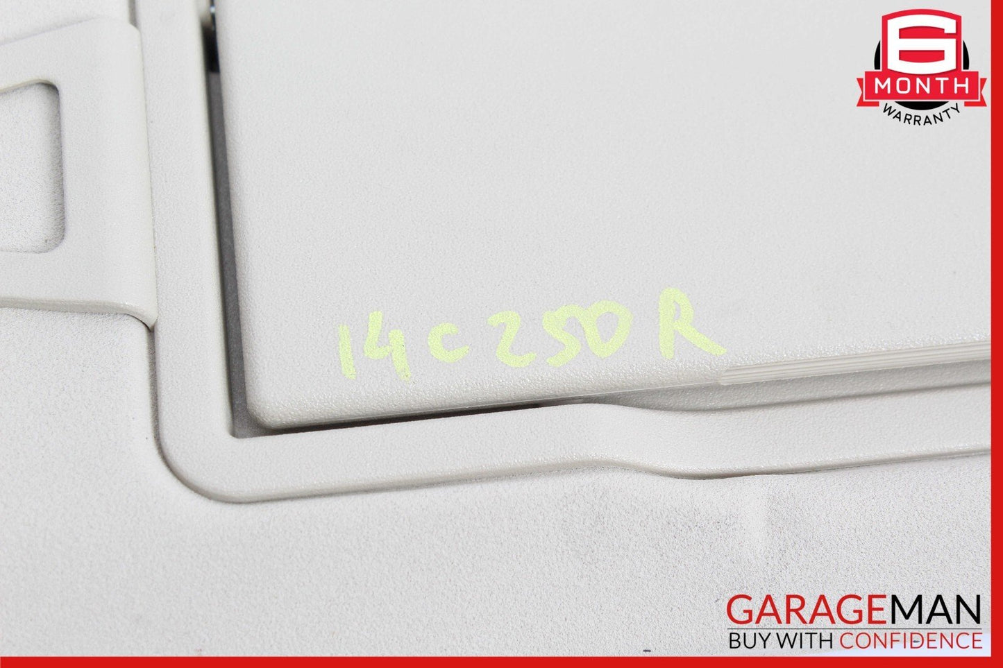 08-14 Mercedes W204 C250 C280 C350 Front Right Side Sunvisor Sun Visor Grey OEM