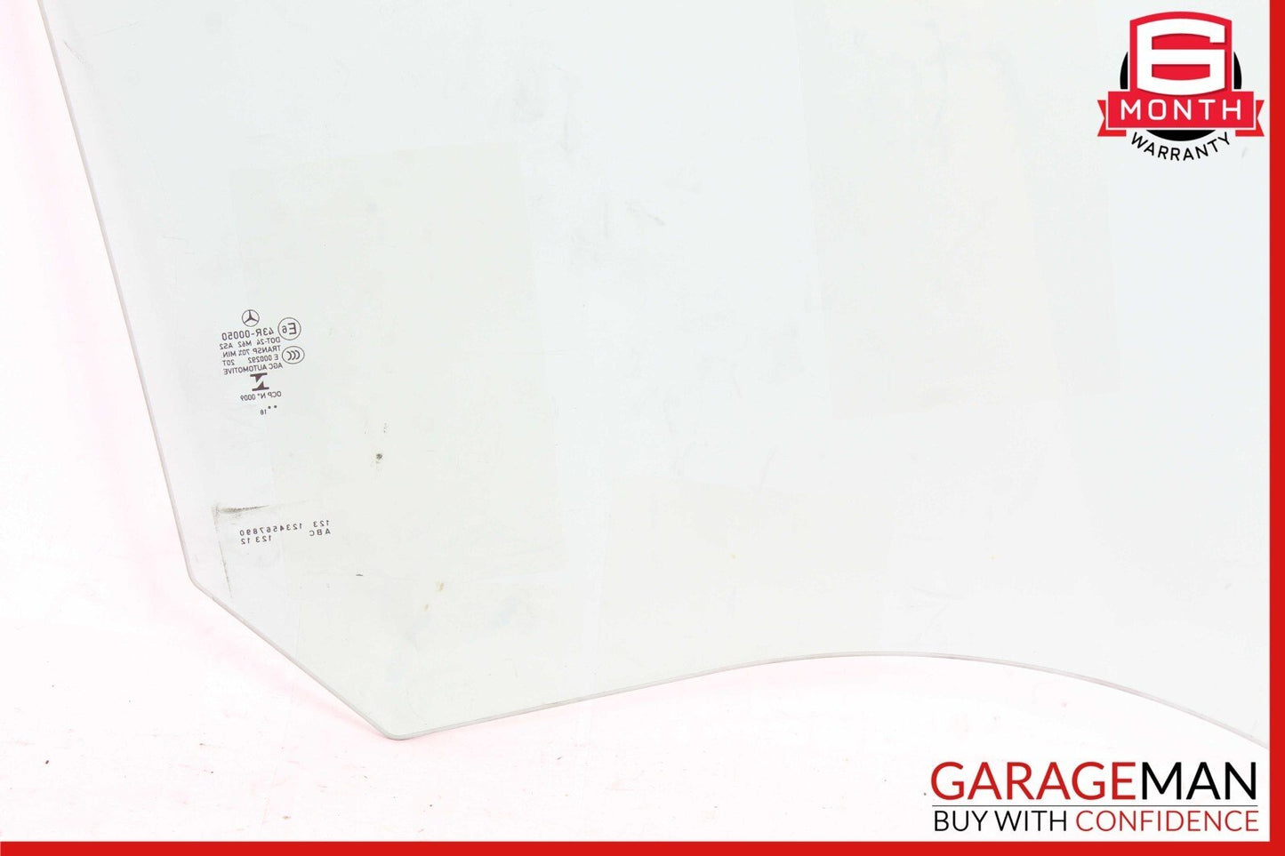 14-19 Mercedes W117 CLA250 Rear Left Driver Side Door Window Auto Glass Panel