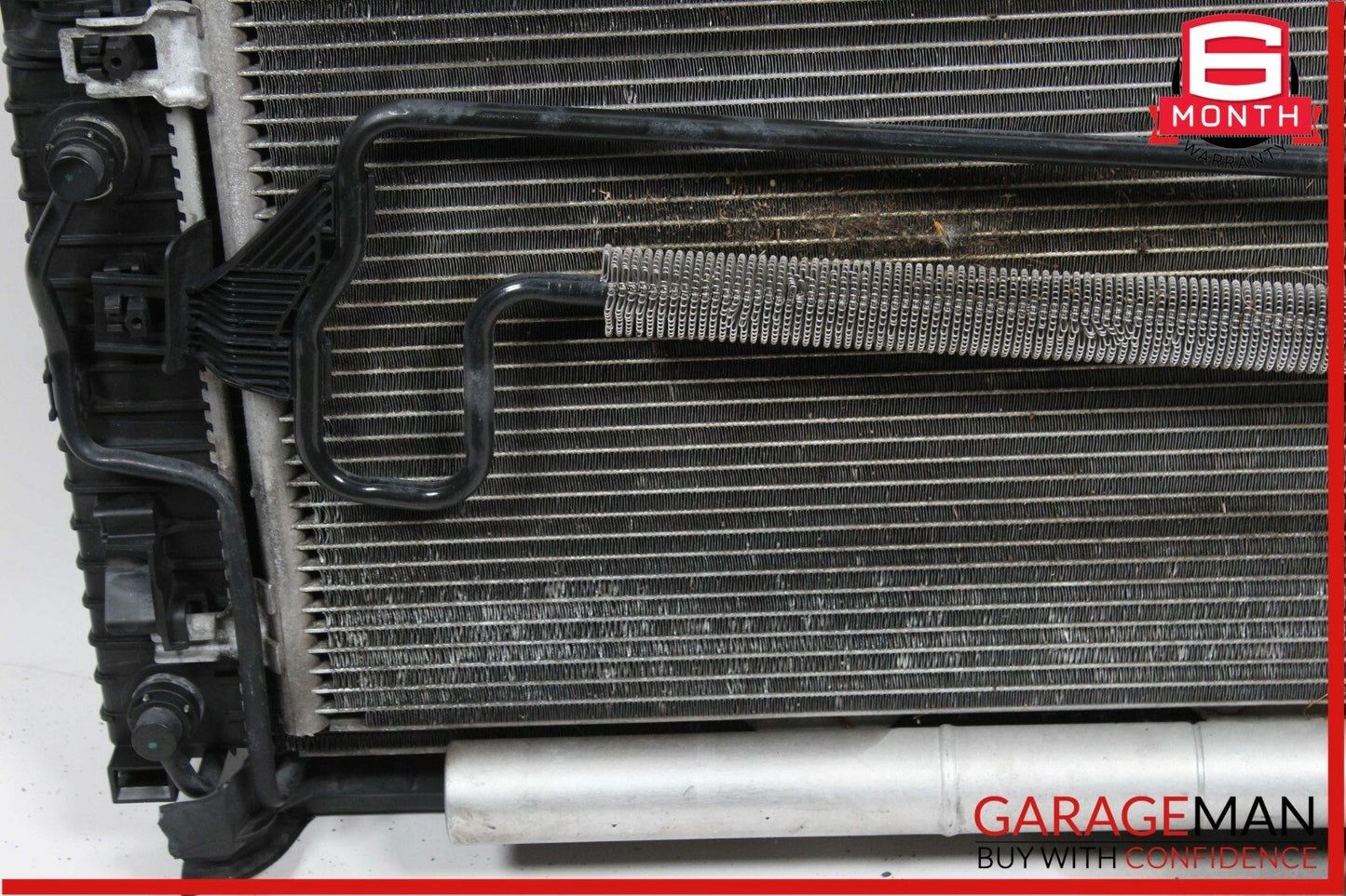 03-06 Mercedes CLS500 E500 Engine Motor Radiator AC A/C Condenser Assembly