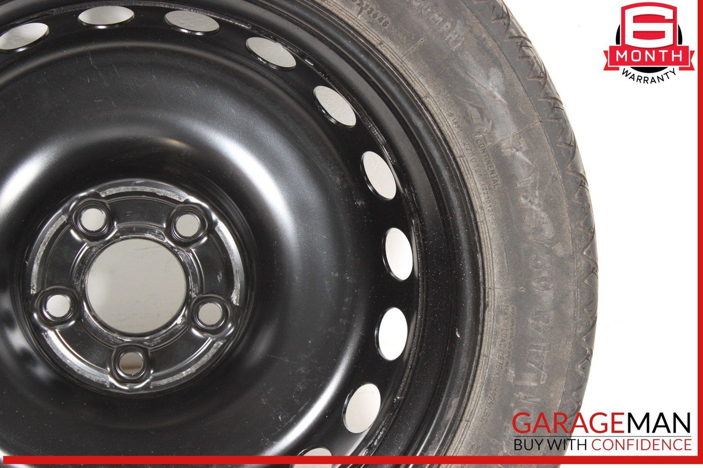 10-17 Mercedes W207 E400 C250 Coupe Donut Spare Tire Wheel Rim 135 80 17" OEM