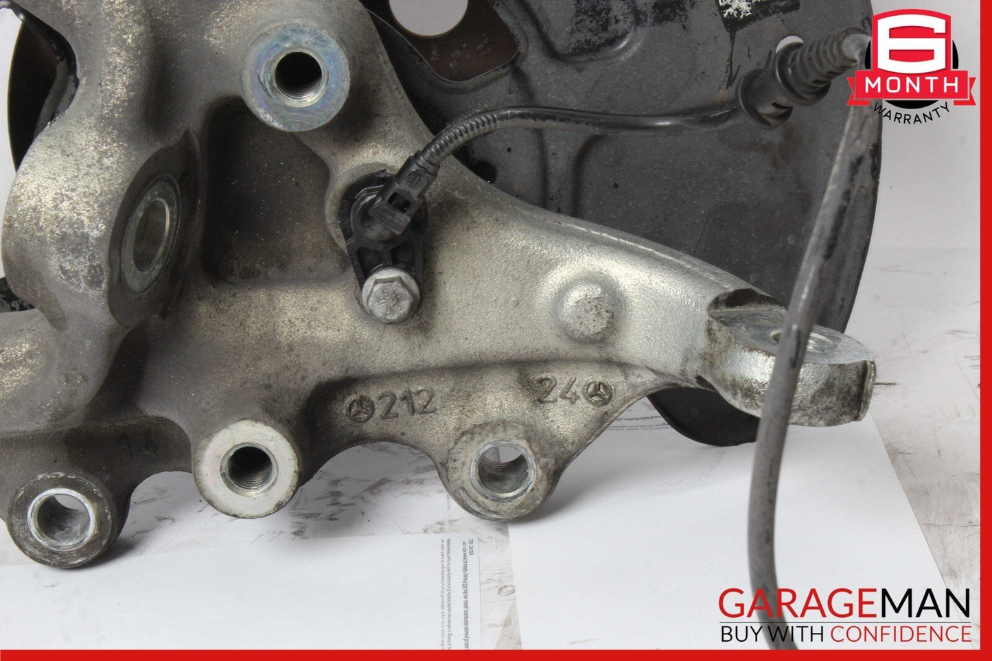 10-16 Mercedes W212 E350 E250 RWD Sedan Front Right Spindle Knuckle Hub Bearing