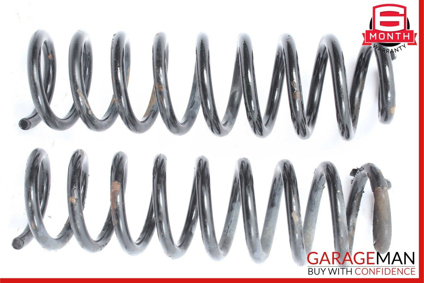 98-02 Mercedes W210 E430 E320 Rear Suspension Shock Absorber Coil Spring Set