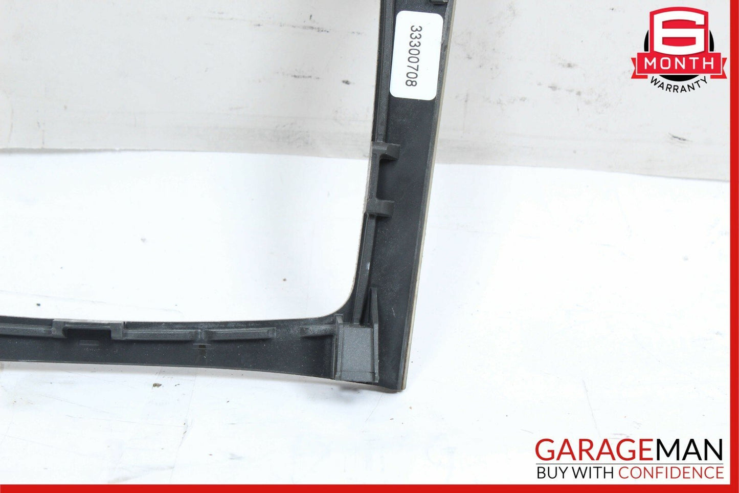 08-15 Mercedes W204 C300 C63 AMG Center Console Gear Shift Trim Bezel Cover Wood
