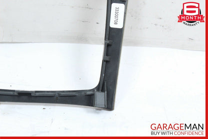 08-15 Mercedes W204 C300 C63 AMG Center Console Gear Shift Trim Bezel Cover Wood