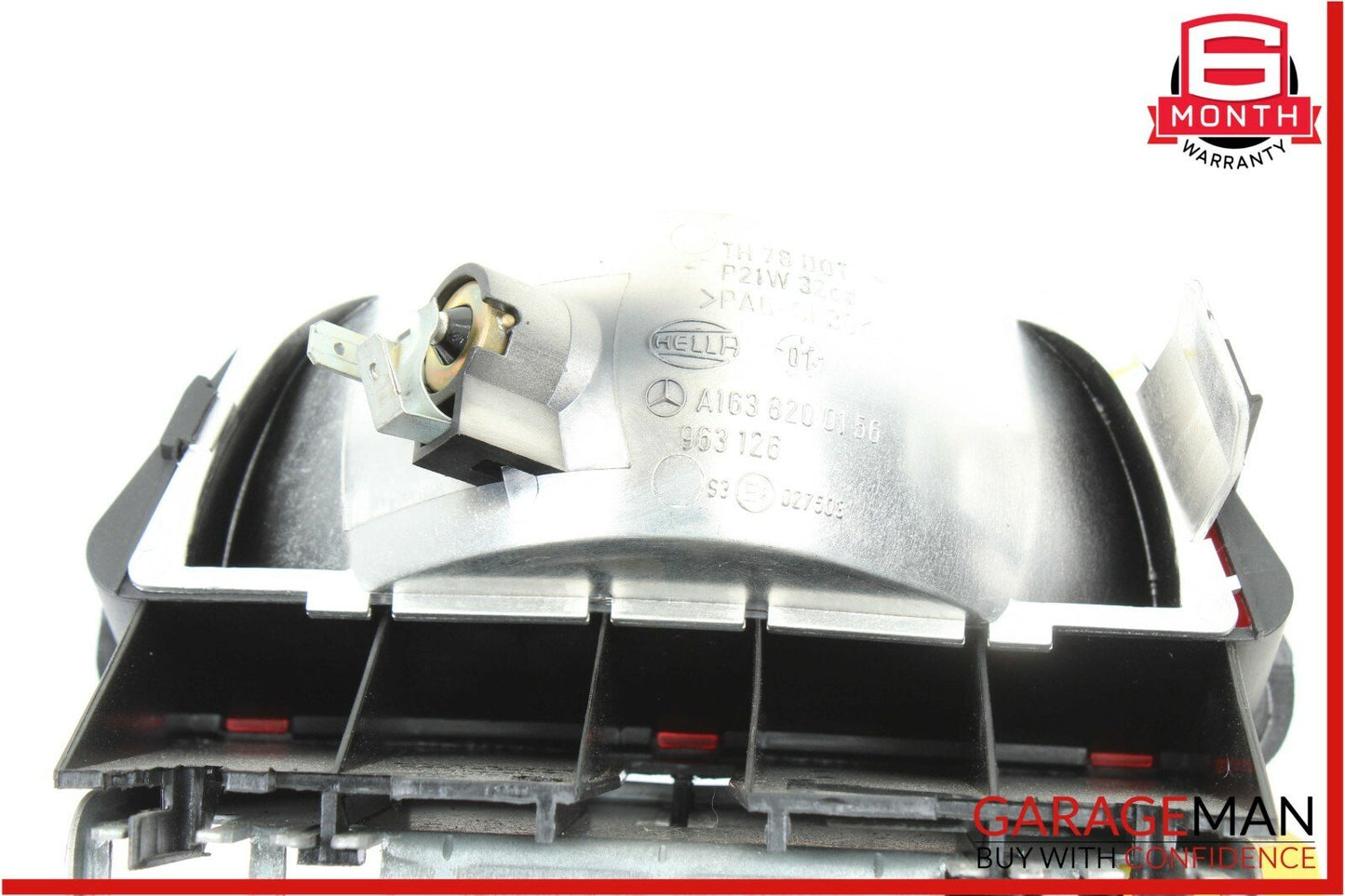 98-05 Mercedes W163 ML320 Rear Windshield Glass Wiper Motor Brake Light Assembly