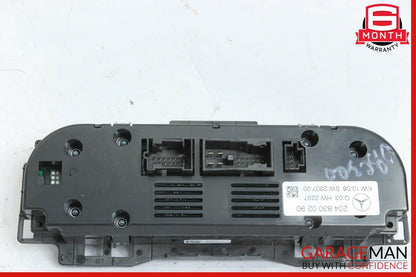 08-11 Mercedes W204 C300 AC A/C Climate Control Switch Module 2048300290 OEM