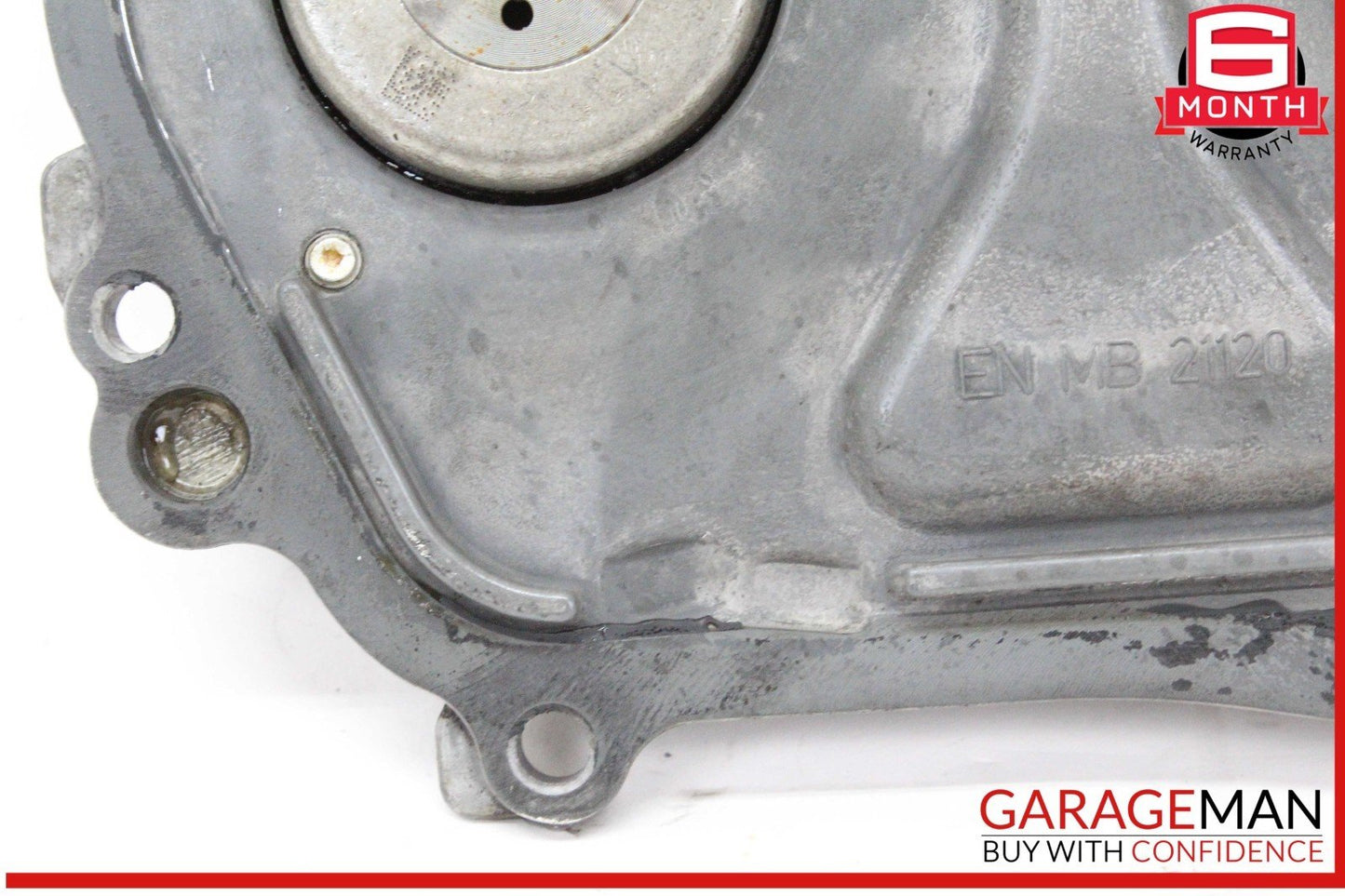 12-18 Mercedes X166 GL450 GL550 Front Right or Left Engine Timing Chain Plate