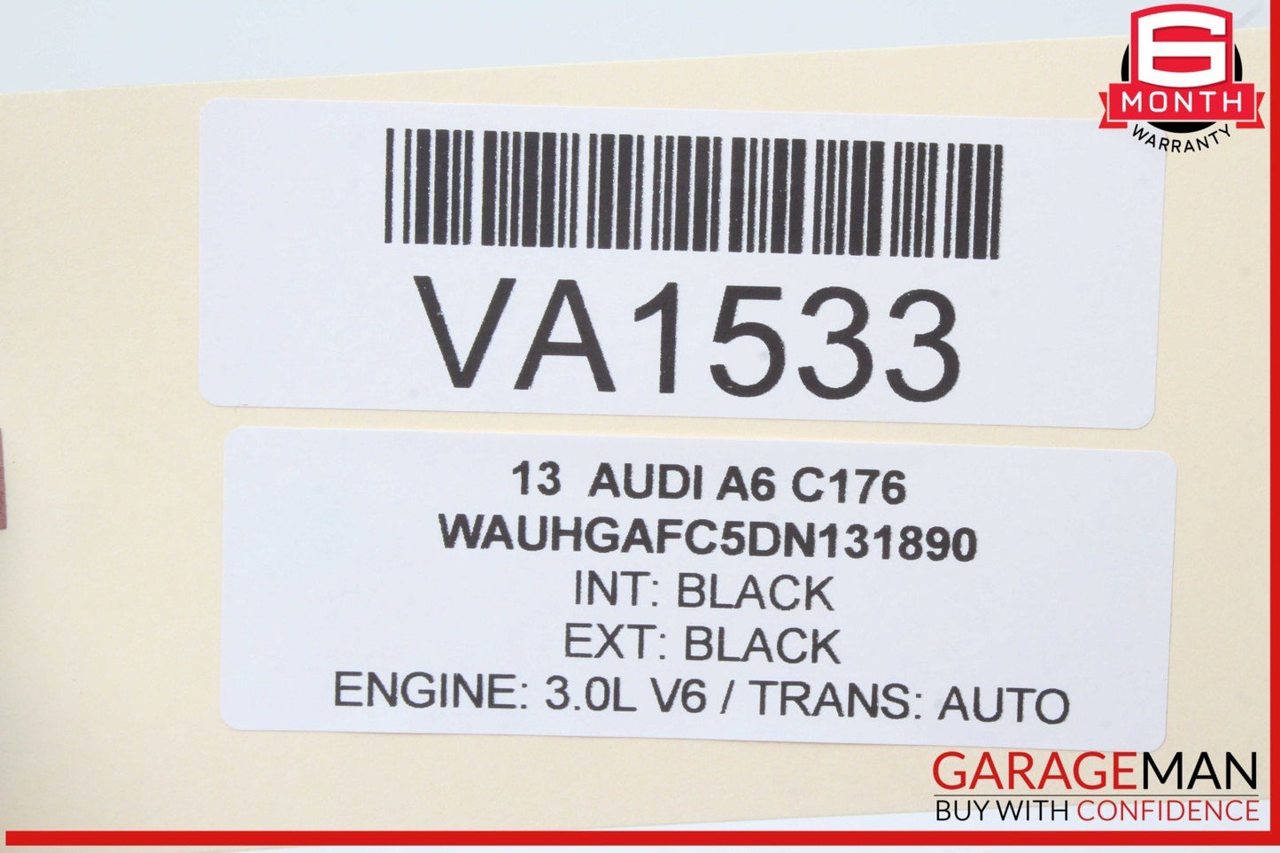 2012-2018 Audi A6 Blind Spot Lane Change Radar Module 4G0907568D Genuine