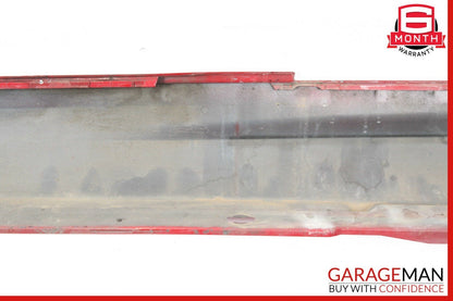 12-14 Mercedes W204 C250 Coupe Sport Right Side Rocker Skirt Moulding Panel Red