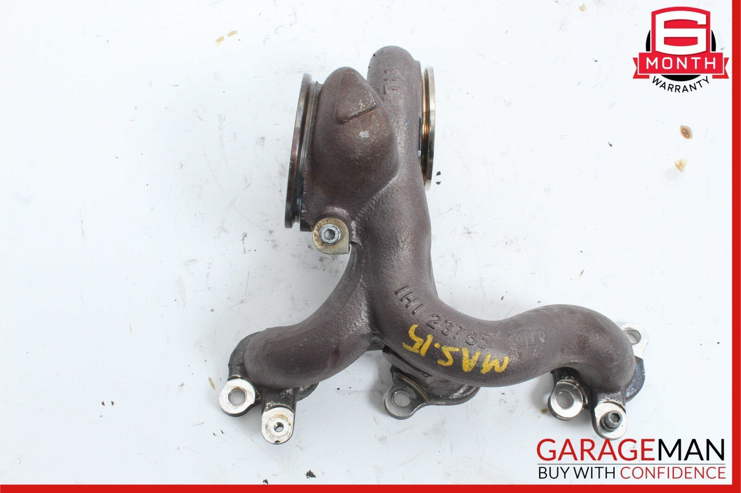 14-17 Maserati Ghibli M157 Front Left Side Turbocharger Turbo Manifold Header