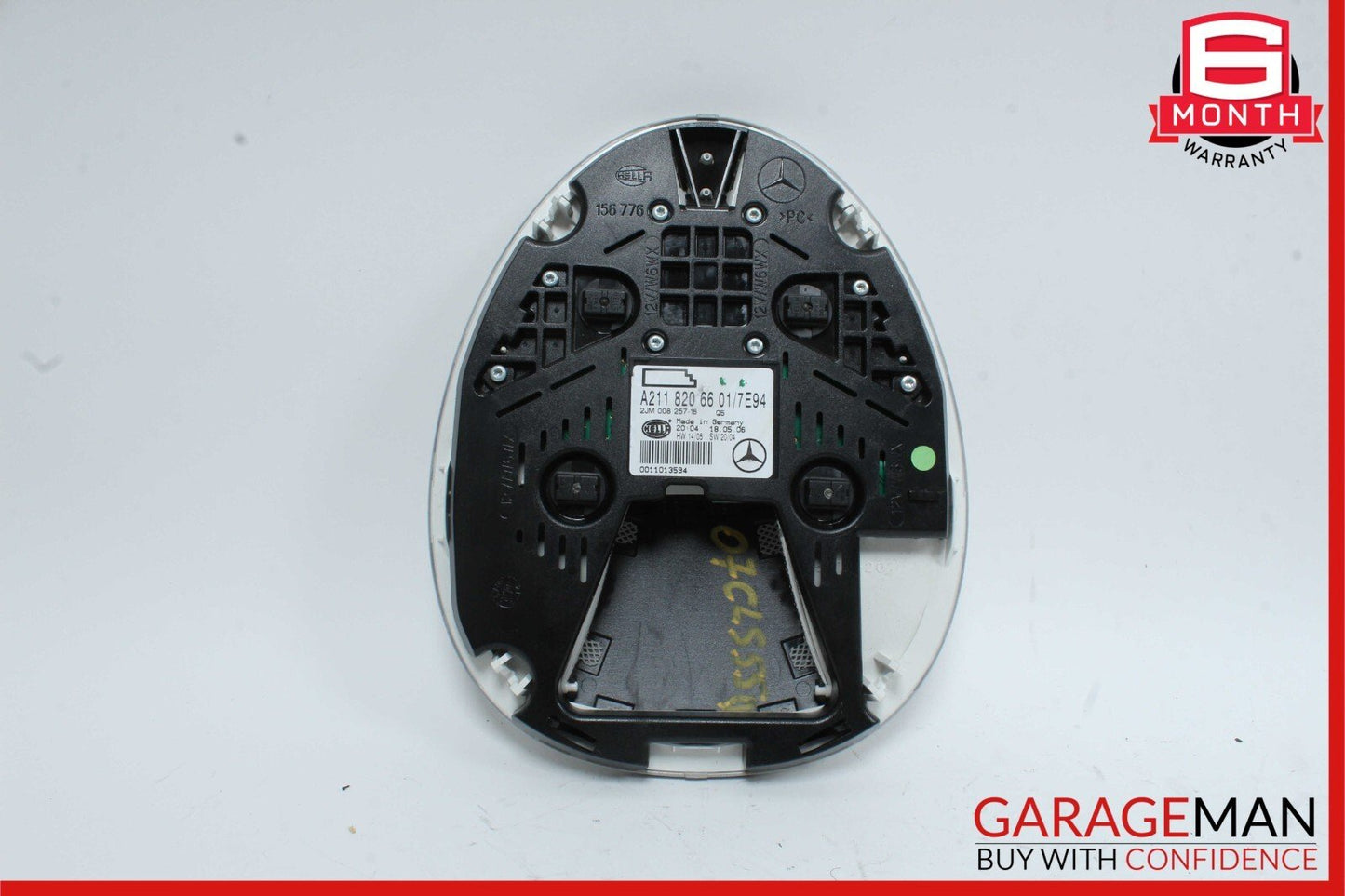 03-11 Mercedes W219 CLS550 CLS500 Rear Overhead Dome Light Gray 2118207501 OEM