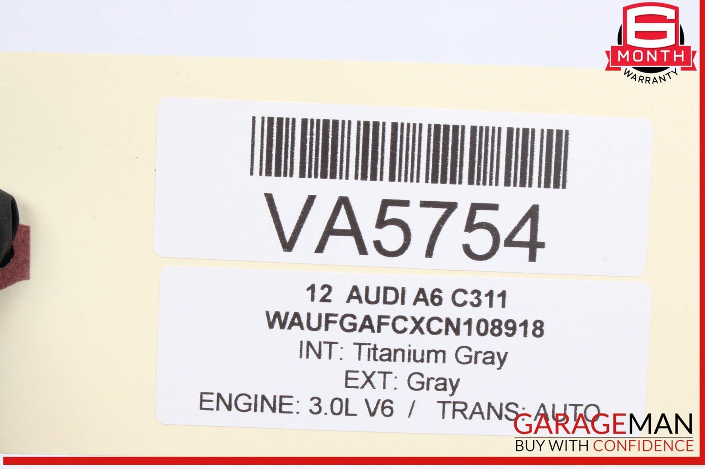 12-17 Audi A6 A7 Rear Console Heated Seat Heat Control Switch 4G0863351 OEM