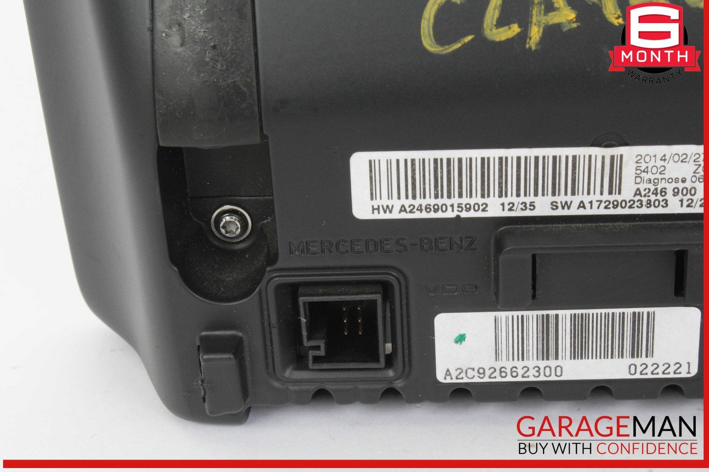 14-16 Mercedes W117 CLA45 AMG CLA250 Navigation Information Display Screen OEM