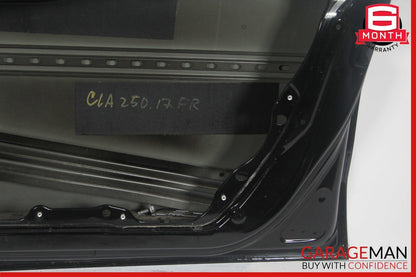14-18 Mercedes W117 CLA250 Front Right Side Exterior Door Shell Panel Black OEM