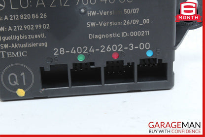 08-18 Mercedes W204 C250 C300 GLK350 Rear Right Side Door Control Module OEM