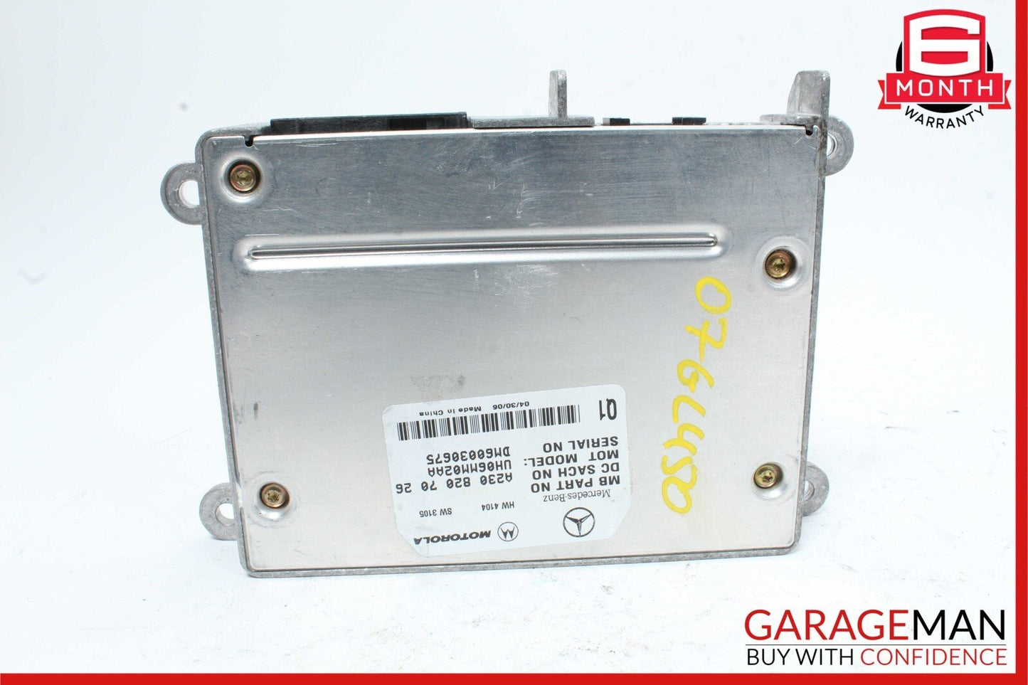 06-12 Mercedes X164 GL450 ML500 SL65 Communication Control Module 2308207026 OEM