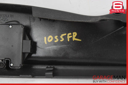 10-17 AUDI S5 FRONT RIGHT PASSENGER SIDE SEAT SWITCH FRAME TRIM PANEL OEM