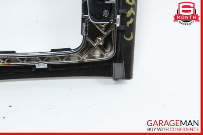 08-14 Mercedes C250 C300 Center Console Shifter Trim Cover Panel Bezel Wood Assy