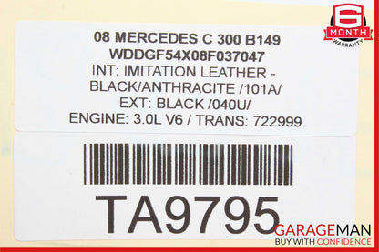 05-13 Mercedes W204 C300 V6 Engine Motor Oil Pump Assembly 2721800701 OEM