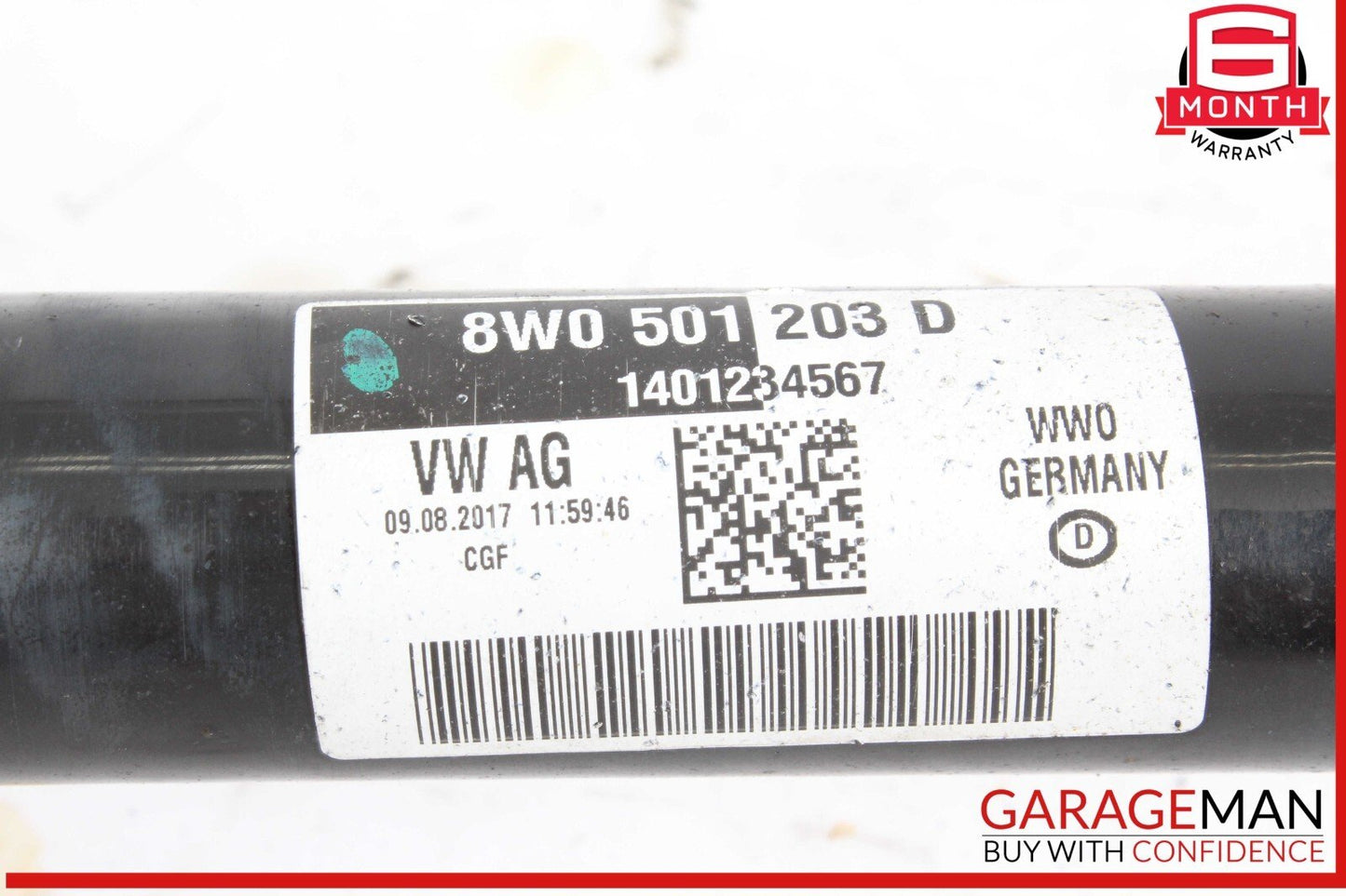 17-24 Audi A4 Quattro Rear Left or Rear Right Side CV Axle Shaft 8W0501203D