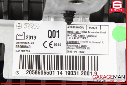 15-20 Mercedes W205 C300 Front Right Side Dashboard Dash Air Bag Airbag OEM