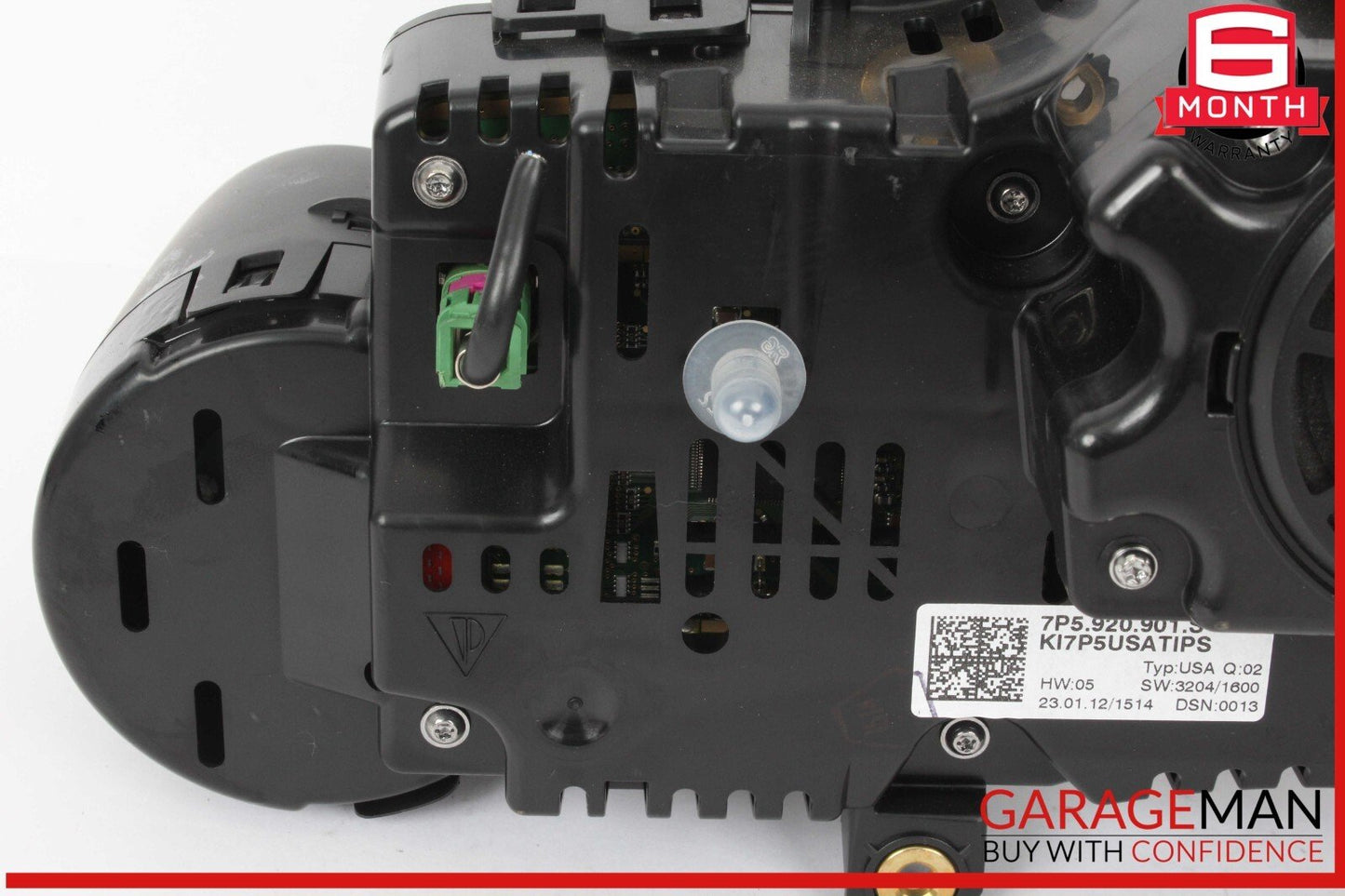 12 Porsche Cayenne S 958 4.8L V8 Instrument Speedometer Cluster OEM