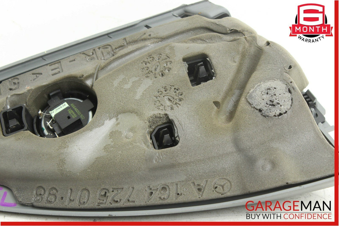 06-12 Mercedes X164 GL450 ML350 Front Left Door Audio Tweeter Speaker Cover Gray