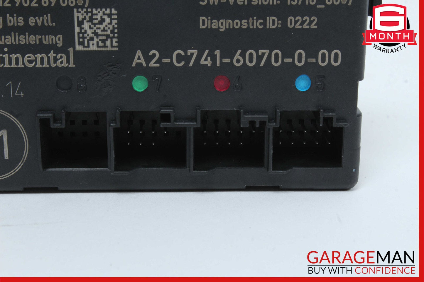 08-18 Mercedes W204 C250 E550 SLK250 Front Right Side Door Control Module OEM