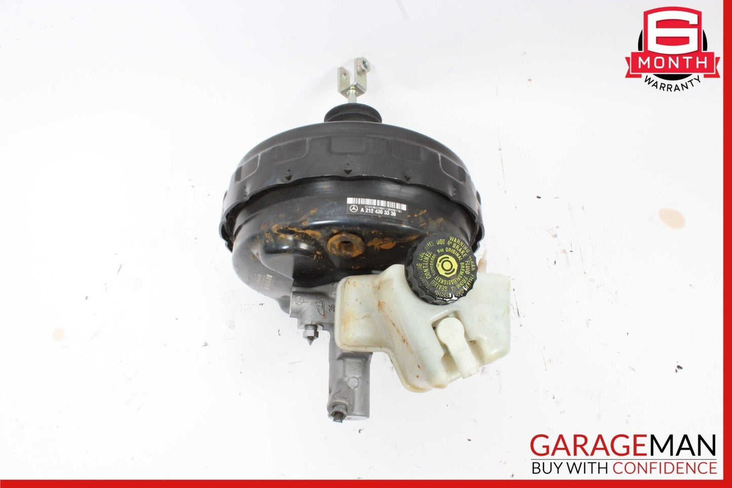 12-14 Mercedes W212 E350 CLS550 Power Brake Booster Master Cylinder Reservoir