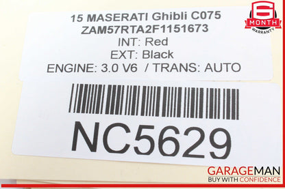 14-17 Maserati Ghibli Rear Left Driver Side Lower Suspension Control Arm OEM