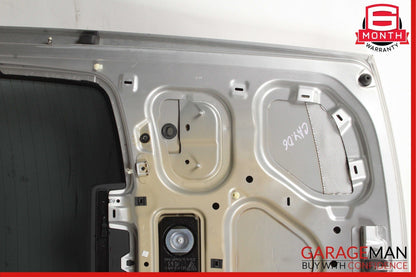 06-08 Porsche Cayman 987 Rear Trunk Glass Hatch Tail Gate Panel Assembly Silver
