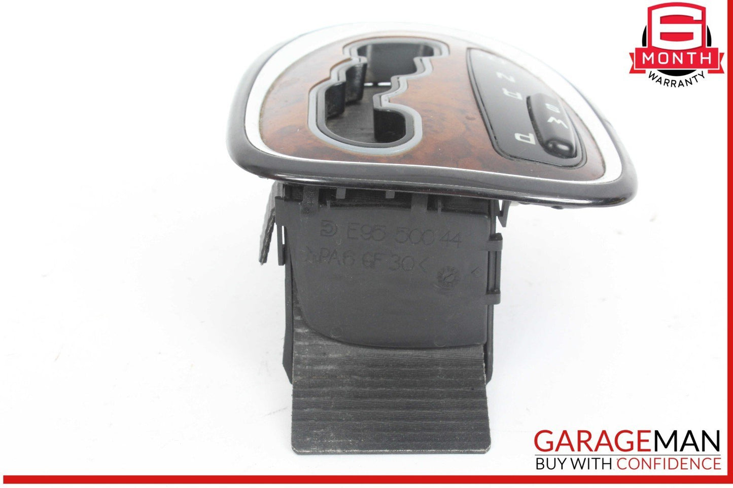 00-06 Mercedes W220 S55 AMG Gear Shifter Bezel Trim Indicator Wood OEM
