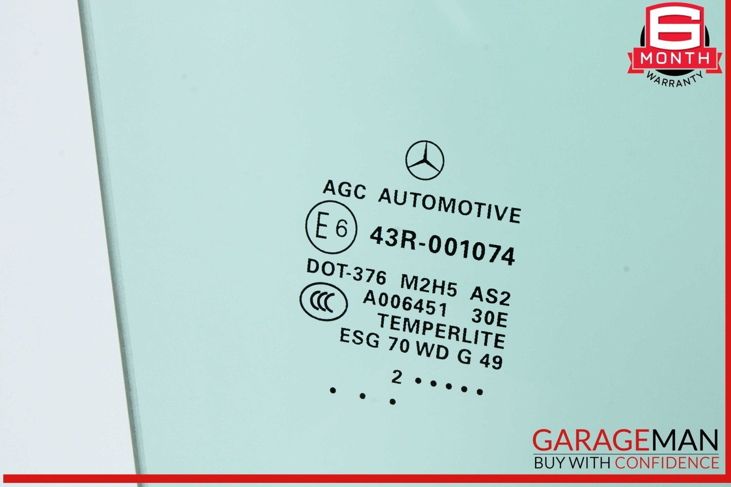 12-19 Mercedes X166 GL450 GLE43 AMG GLS550 Front Right Door Window Glass OEM