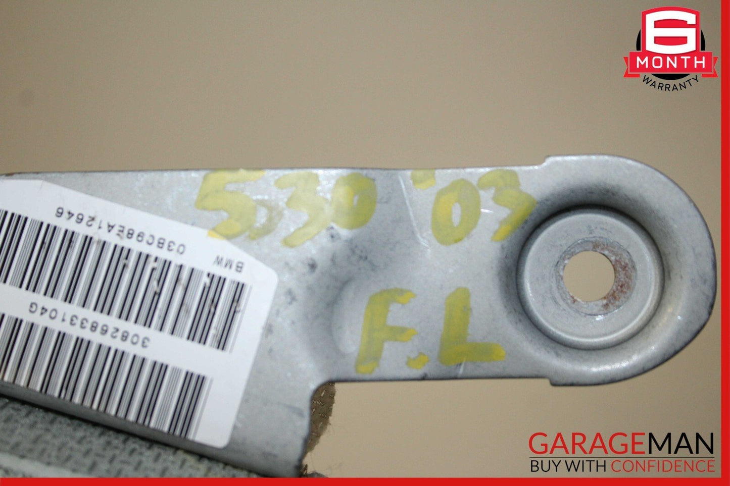 BMW E39 5 Series Side Crash Module Left Driver Side V3.7 34826833204N AS53