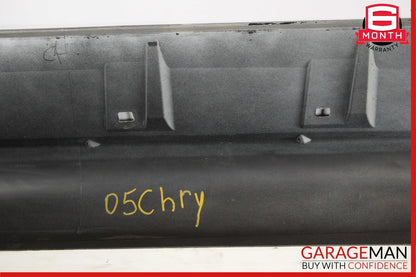 04-08 Chrysler Crossfire Right Side Skirt Rocker Panel Cover Moulding White OEM