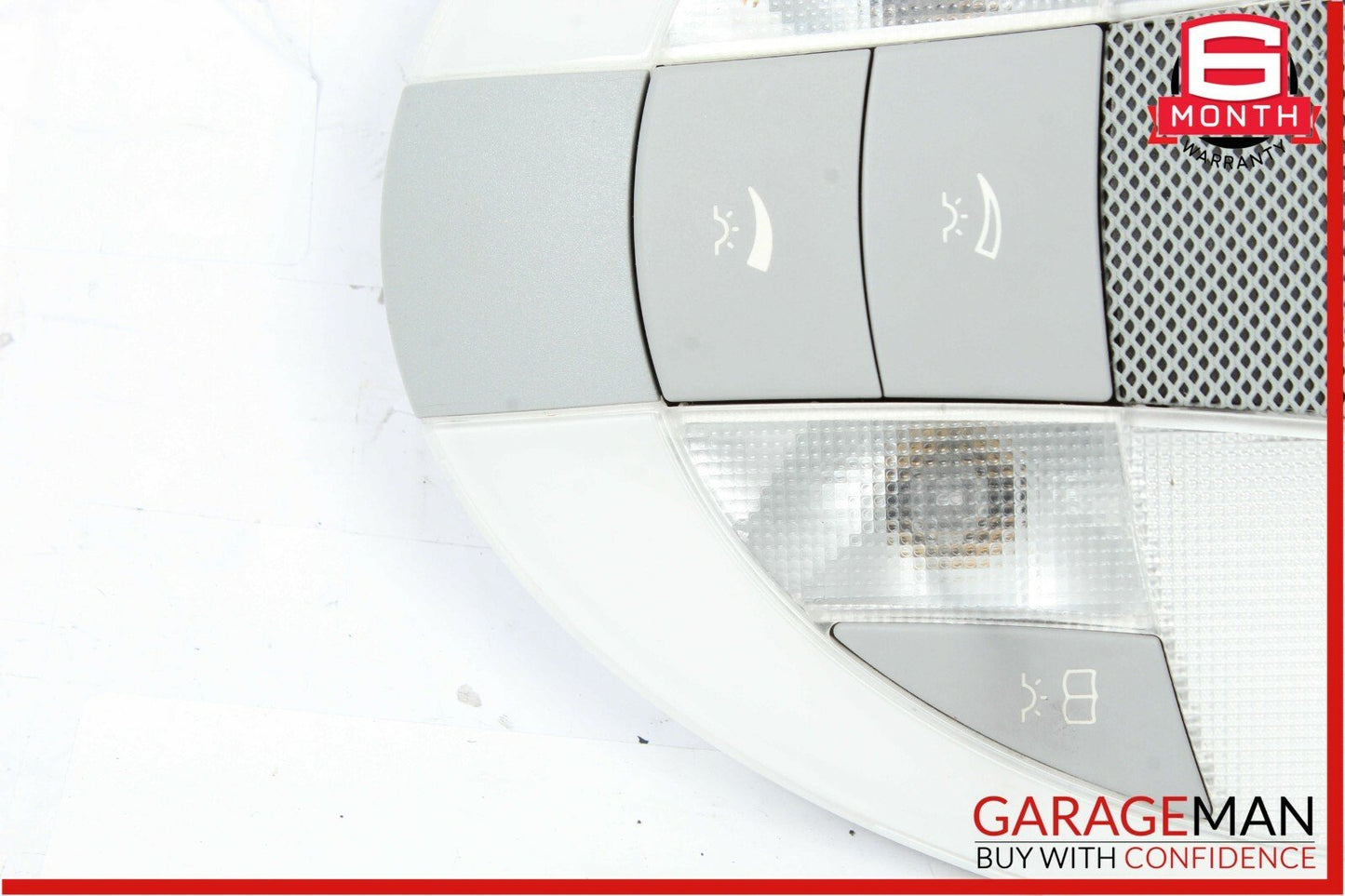 03-11 Mercedes CLS500 E55 AMG Rear Overhead Dome Light Reading Map Grey