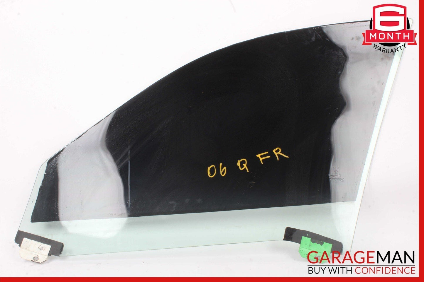 03-13 Maserati Quattroporte M139 Front Right Side Door Window Glass OEM