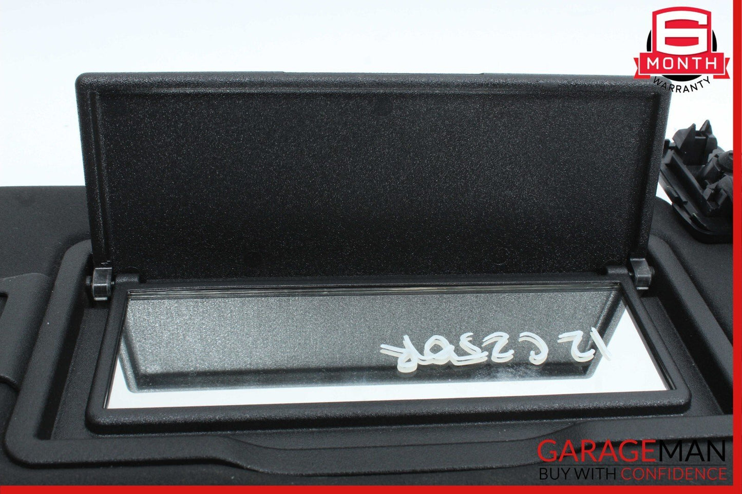 10-17 Mercedes W204 C250 E350 Right Passenger Side Sunvisor Sun Visor Black OEM
