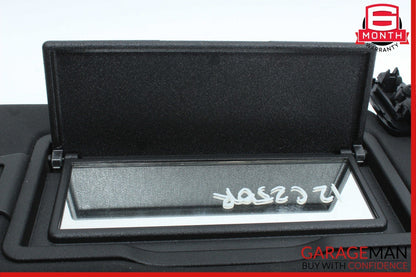 10-17 Mercedes W204 C250 E350 Right Passenger Side Sunvisor Sun Visor Black OEM