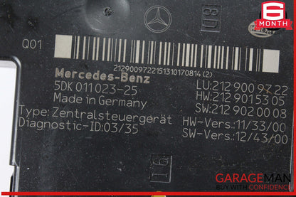 10-18 Mercedes W212 E250 Bluetec Rear SAM Fuse Box Relay Control Module OEM