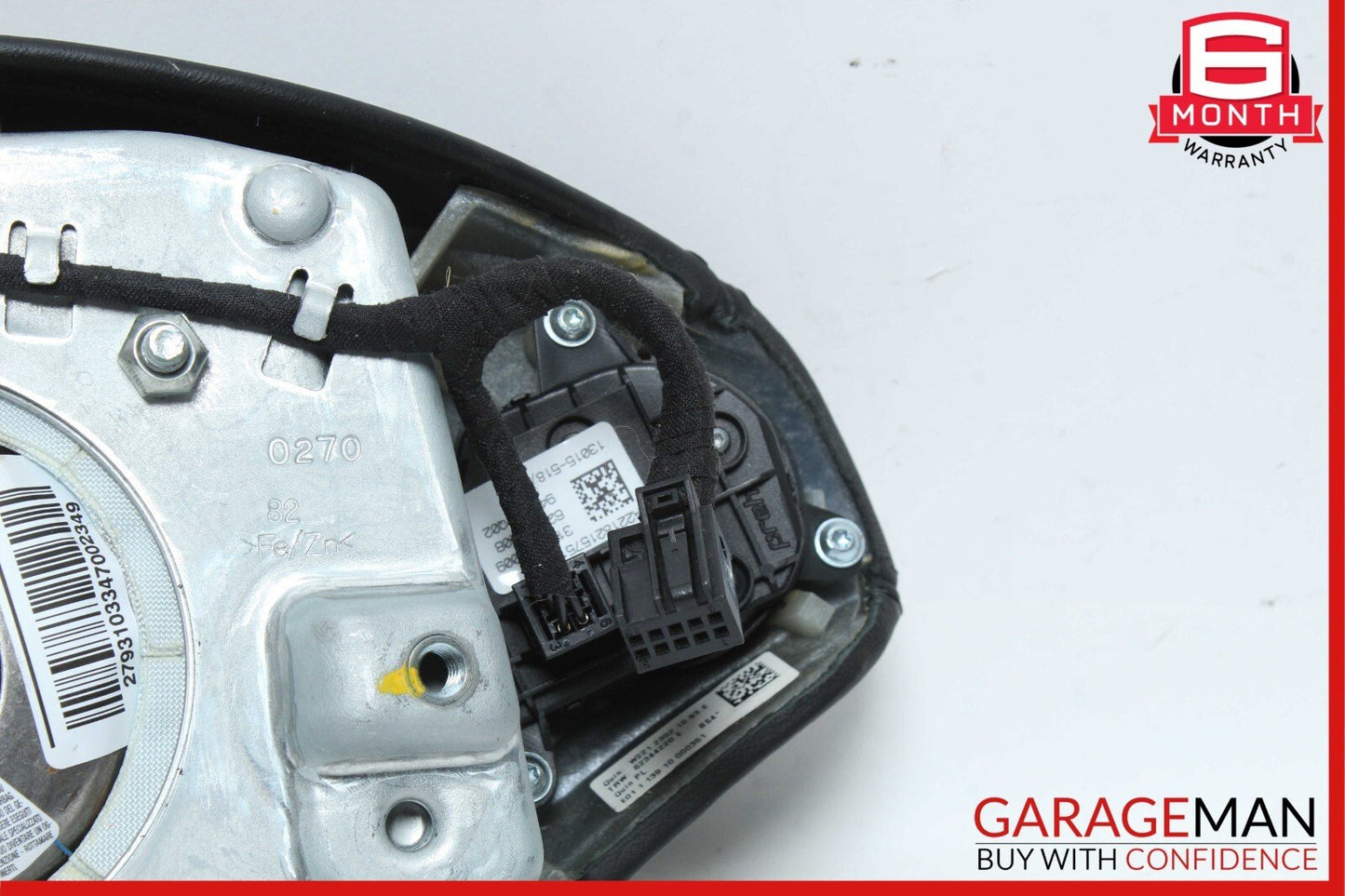 10-14 Mercedes W221 S550 CL600 CL550 Steering Wheel Airbag Air Bag Black