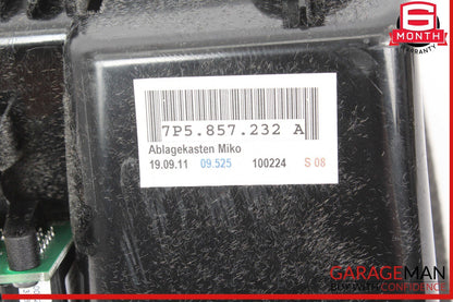 11-16 Porsche Cayenne 958 Center Console Storage Tray 7P5857232A OEM