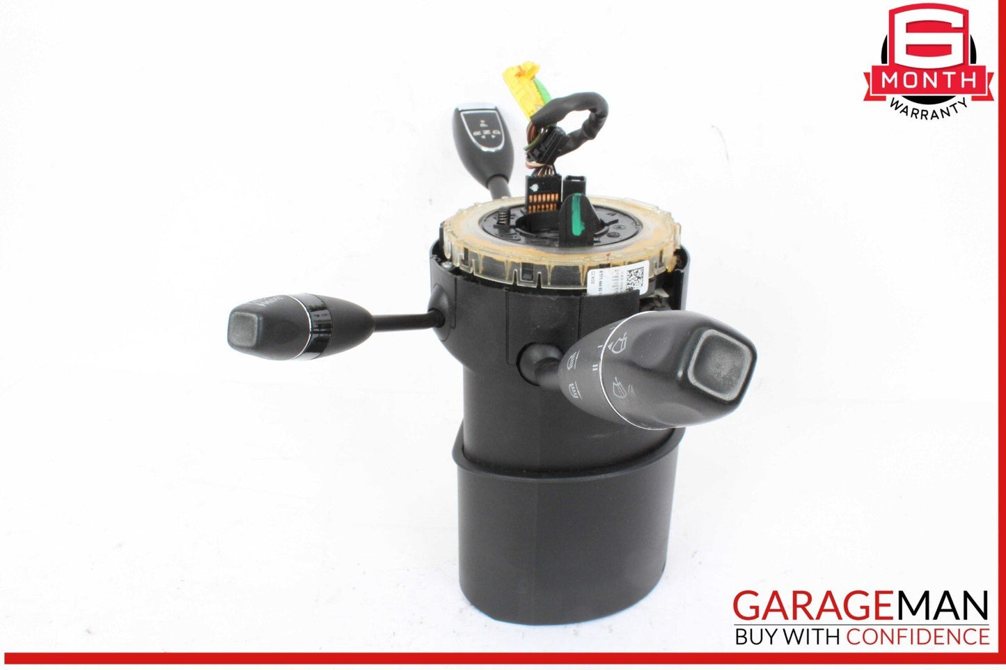07-10 Mercedes W221 S550 Steering Column Combination Switch Assembly Black OEM