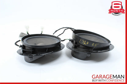 03-06 Mercedes W211 E320 Front & Rear Right Side Door Speaker Speakers Set OEM