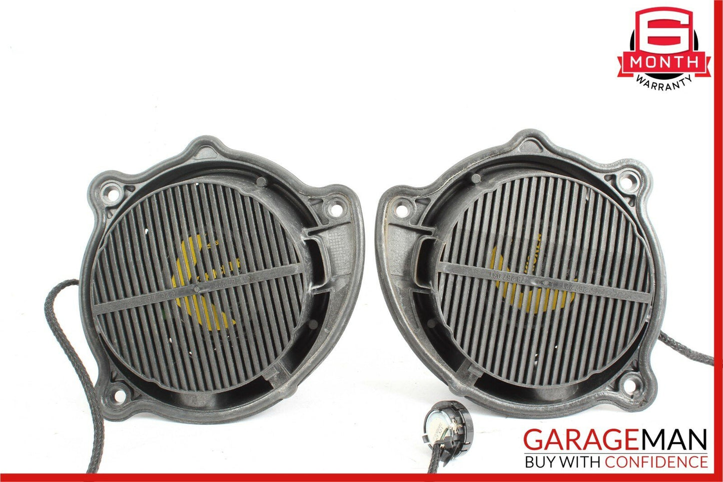 00-06 Mercedes W220 S430 S600 Front Left & Right Door Audio Sound Speaker Set