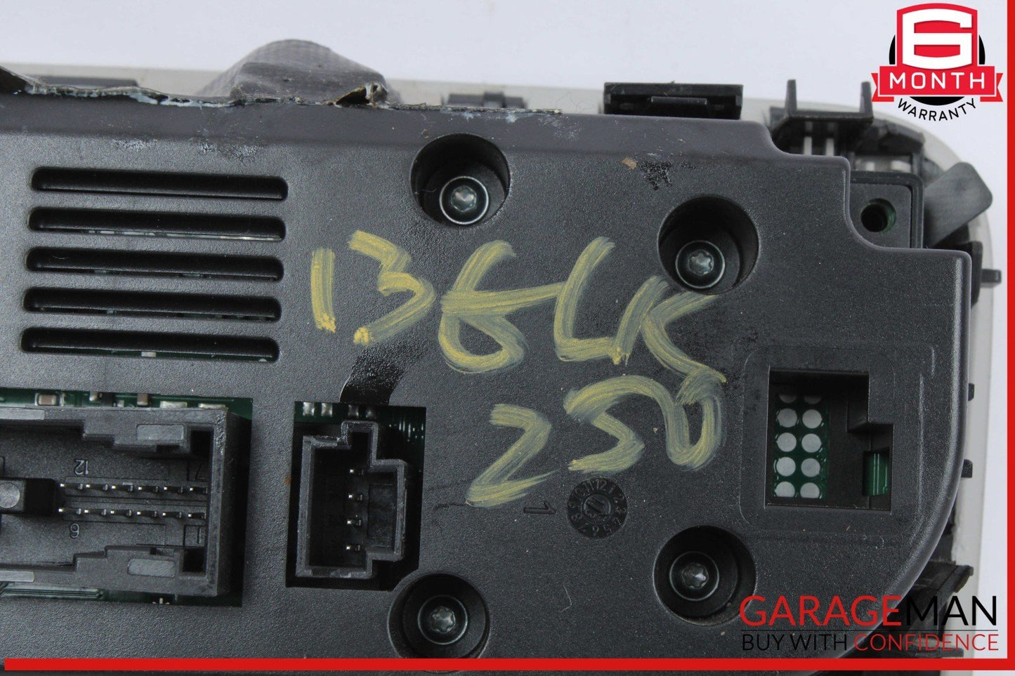 12-14 Mercedes X204 GLK250 C300 AC A/C Heater Climate Control w/ Trim OEM