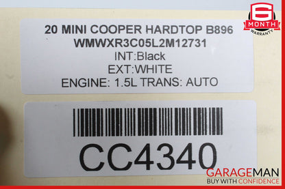14-20 Mini Cooper 1.5L Automatic Transmission Gearbox OEM 65k