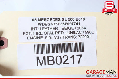 97-08 Mercedes R230 SL500 CLS500 Engine Starter Motor Assembly 0061510601 OEM