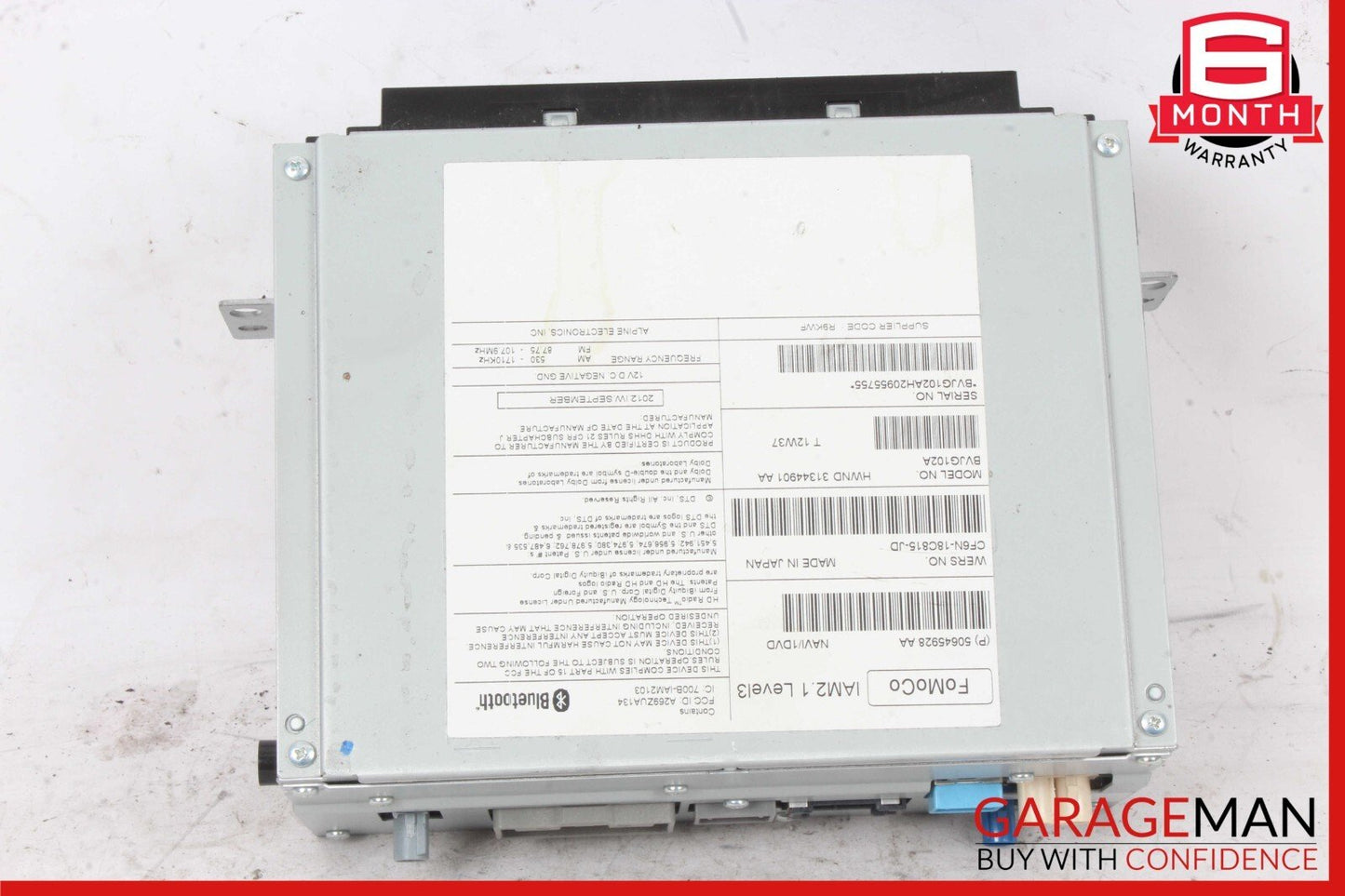 12-15 Land Rover Range Rover Evoque L538 Receiver AM FM CD Navigation Module OEM